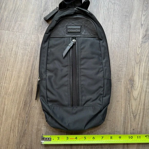 Coach Varick Nylon and Leather Sling Bag - Picture 4 of 9